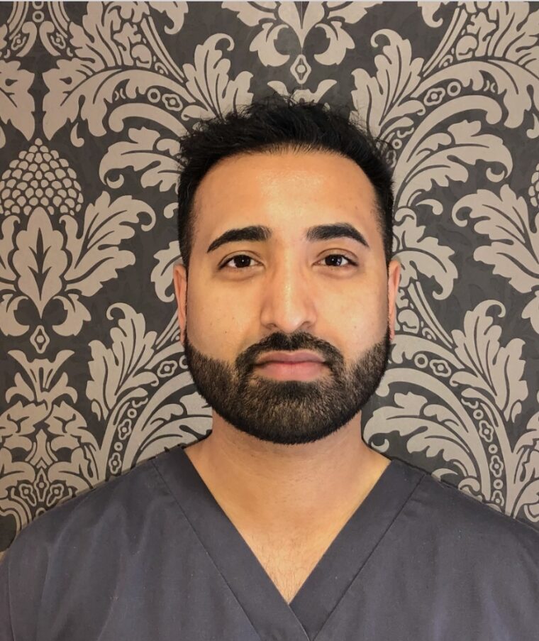 Dr Gurwinder Singh Dhesi -BDS (Bristol) MJDF RCS Eng DClinDent Pros (London) MProst RCS Ed